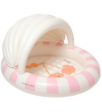 SunnyLife Badebassin m. Skygge - 120x104 cm - Cotton Candy - Che