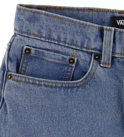 Vans Denimshorts - Check-5 - Baggy - Stonewash/Blue