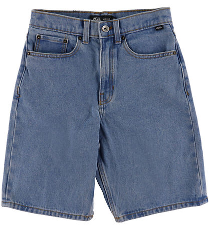 Vans Denimshorts - Check-5 - Baggy - Stonewash/Blue