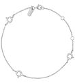 Design Letters Armbånd - Ruth Anchor Charm Lock - Sølv Design Letters Armbånd - Ruth Anchor Charm Lock - Sølv