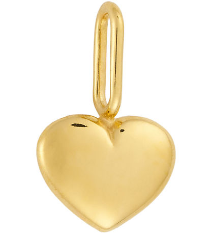 Design Letters Vedhæng - Darling - Hjerte - 18k Guldbelagt