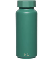 Design Letters Termoflaske - 500 ml - Mørkegrøn Design Letters Termoflaske - 500 ml - Mørkegrøn