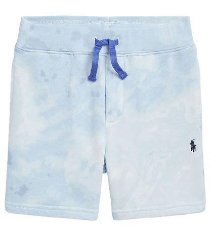Polo Ralph Lauren Sweatshorts - Athletic - Blå m. Batik Polo Ralph Lauren Sweatshorts - Athletic - Blå m. Batik
