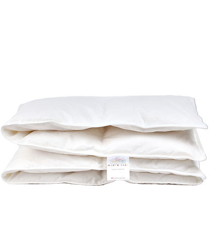 Happy Kids Dyne - Dun - 100x140 cm - Junior - Hvid Happy Kids Dyne - Dun - 100x140 cm - Junior - Hvid