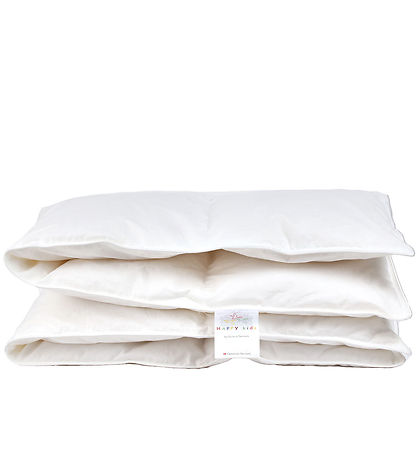 Happy Kids Dyne - Dun - Moskus - 70x100 cm - Baby - Hvid Happy Kids Dyne - Dun - Moskus - 70x100 cm - Baby - Hvid