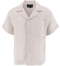 Emporio Armani Skjorte - Beige Emporio Armani Skjorte - Beige