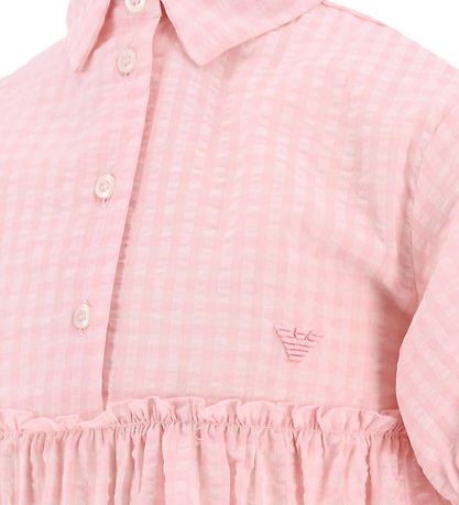 Emporio Armani Kjole - Pink Vichy