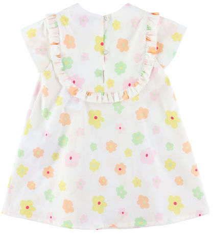 Emporio Armani Kjole - Hvid m. Blomster