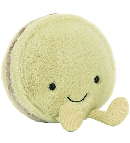 Jellycat Bamse - 12x10 cm - Amuseables Max Macaron - Pistachio
