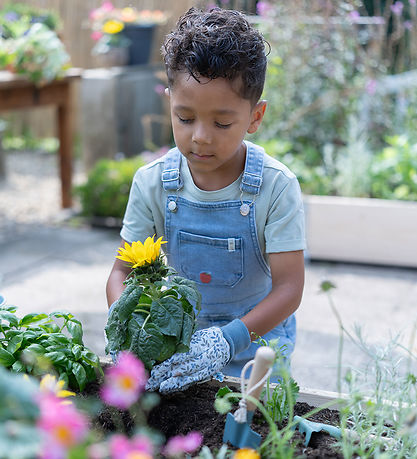 Little Dutch Havehandsker - Forest Friends - Blå Little Dutch Havehandsker - Forest Friends - Blå