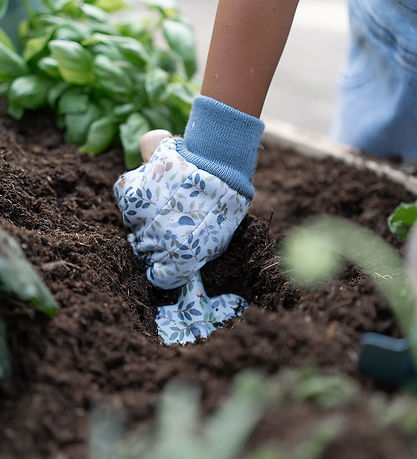 Little Dutch Havehandsker - Forest Friends - Blå Little Dutch Havehandsker - Forest Friends - Blå