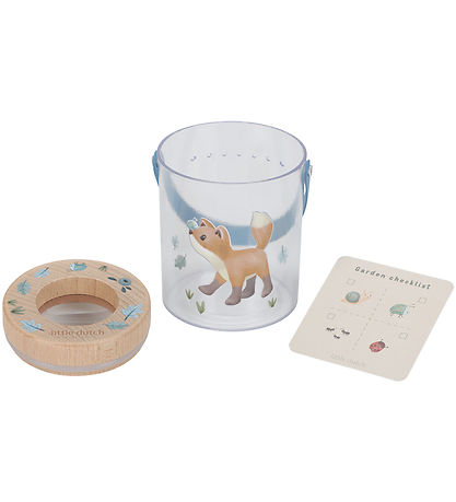 Little Dutch Insektglas - Forest Friends - Blå Little Dutch Insektglas - Forest Friends - Blå