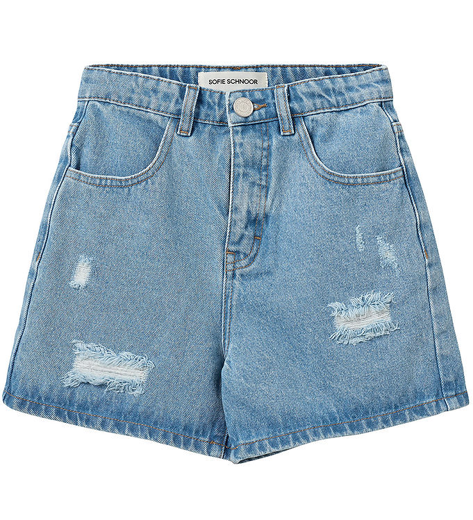 Sofie Schnoor Shorts - Denim - Gabriellasy - Denim Blue