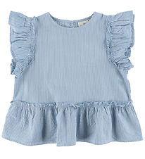 Sofie Schnoor Top - Sallysy - Light Blue Stripe Sofie Schnoor Top - Sallysy - Light Blue Stripe