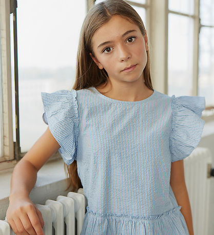 Sofie Schnoor Top - Sallysy - Light Blue Stripe