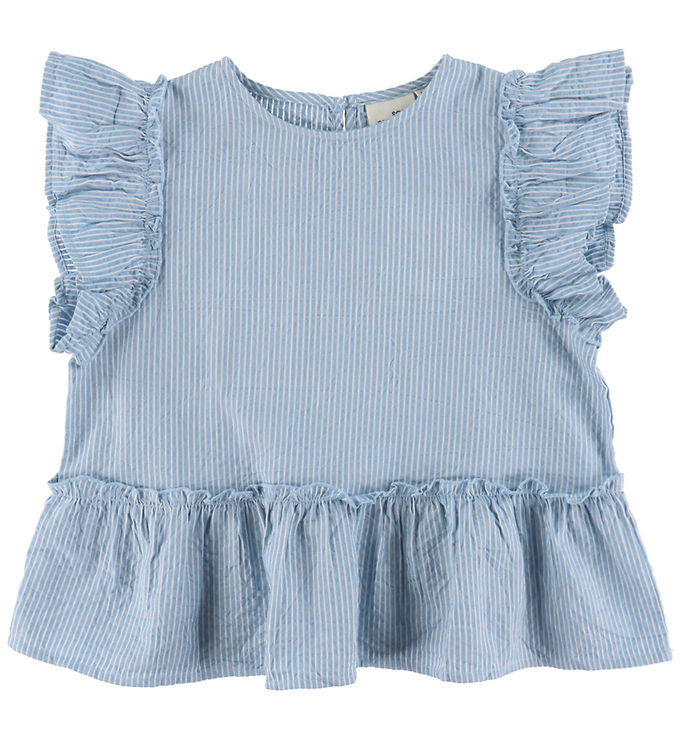 Sofie Schnoor Sallysy Top - Light Blue Stripe