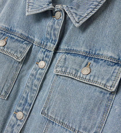 Name It Skjorte - NkfAva - Light Blue Denim