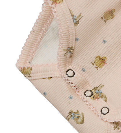 Lil Atelier Kjolebody k/æ - Rib - NBfLavo - Morganite