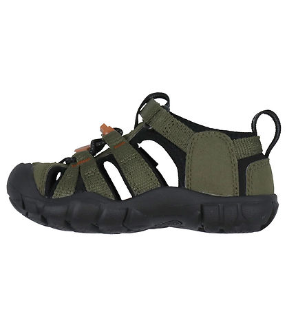 KEEN Sandals - Seacamp II CNX C - Dark Olive/Gold Flame