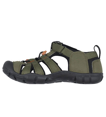KEEN Sandaler - Seacamp II CNX Y - Dark Olive/Gold Flame KEEN Sandaler - Seacamp II CNX Y - Dark Olive/Gold Flame