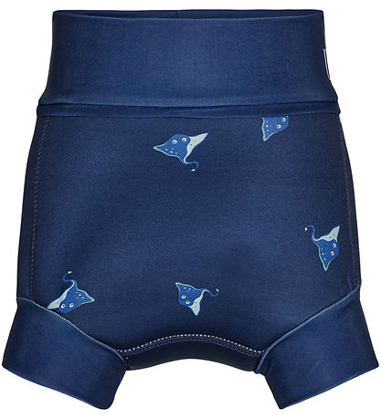 Vanilla Copenhagen Blebadebukser - Neo - Navy Skate Fish