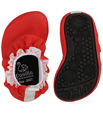 Vanilla Copenhagen Badesko - Berry m. Flæser Vanilla Copenhagen Badesko - Berry m. Flæser