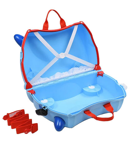 Trunki Kuffert - Dougie Dog - Blå Trunki Kuffert - Dougie Dog - Blå