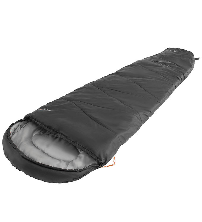 Easy Camp Starling Mummy Juodas 8°C | Sleeping Bag | 210 x 75 x 50 cm | -5 to 12 °C | Two-way open-end, autolock
