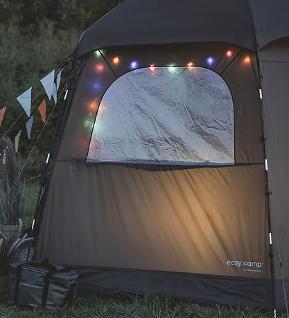 Easy Camp Lyskæde - Globe - Farvet