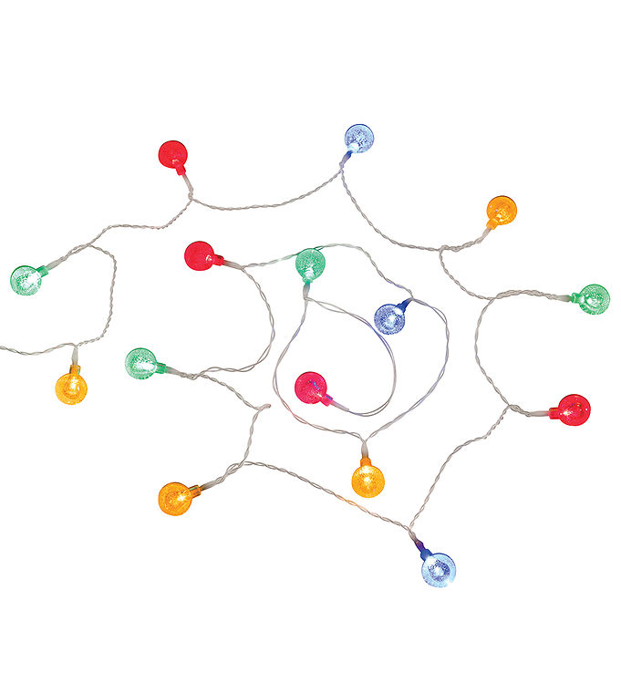 Easy Camp Lyskæde - Globe - Farvet