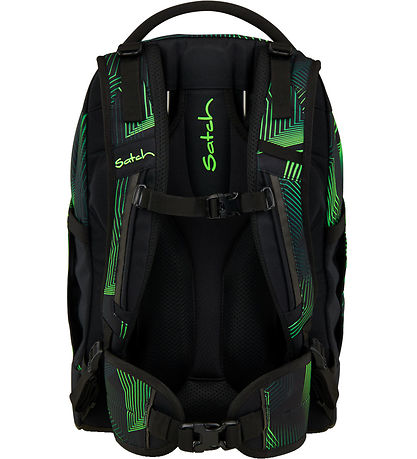 Satch Skoletaske - Pack - Seismic Green