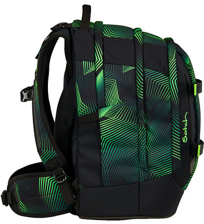Satch Skoletaske - Pack - Seismic Green