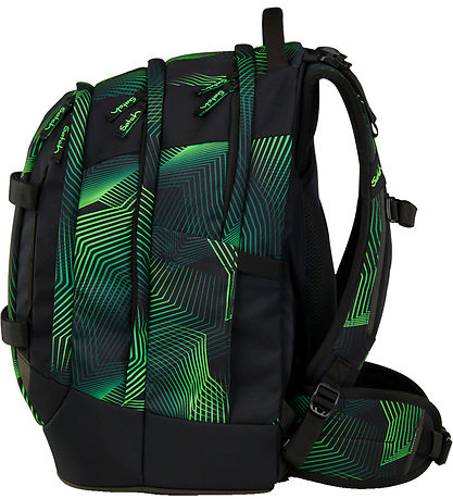 Satch Skoletaske - Pack - Seismic Green
