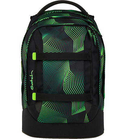 Satch Skoletaske - Pack - Seismic Green