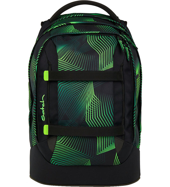 Satch Skoletaske - Pack - Seismic Green