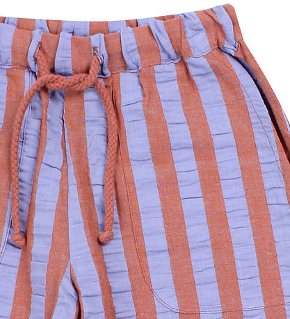 Danefæ Hosen - Daneballoon - Searsucker - Light Rust/Lila