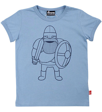 Danefæ T-shirt - Danebasic - Porcelaine Ragnar Outline Danefæ T-shirt - Danebasic - Porcelaine Ragnar Outline