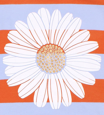 Danefæ Dress - Danemiva - Light Rust/Purple Daisy