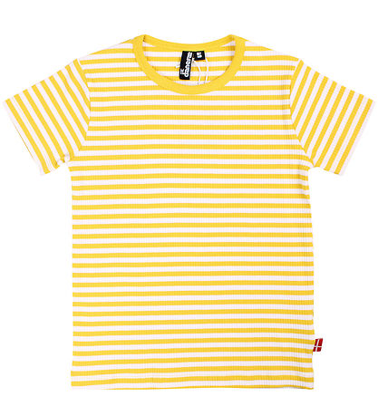 Danefæ T-shirt - Danestory - Faded Yellow/Chalk