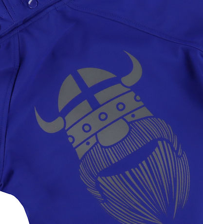 Danefæ Softshelljakke m. Fleece - DanEmil Brushed - Deep Blue/Re Danefæ Softshelljakke m. Fleece - DanEmil Brushed - Deep Blue/Re