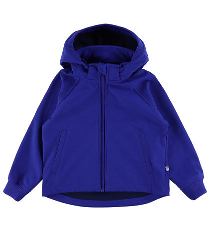 Danefæ Softshelljakke m. Fleece - DanEmil Brushed - Deep Blue/Re Danefæ Softshelljakke m. Fleece - DanEmil Brushed - Deep Blue/Re