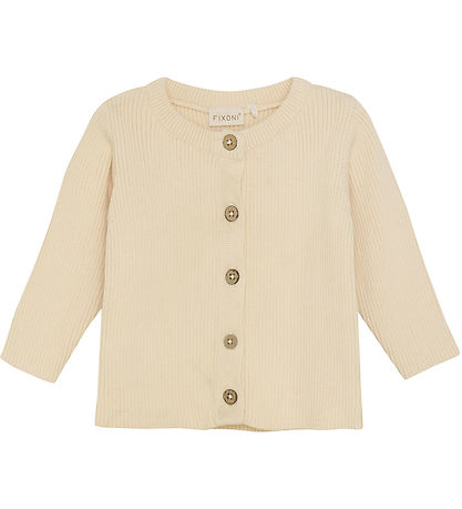 Fixoni Cardigan - Strik - Buttercream