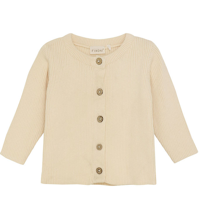 Fixoni Cardigan - Strik - Buttercream