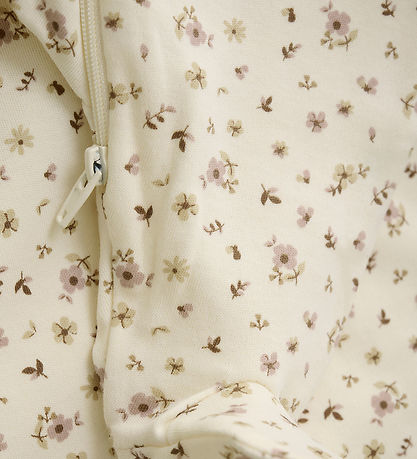 Fixoni Nightsuit M/f - Shadow Gray w. Flowers