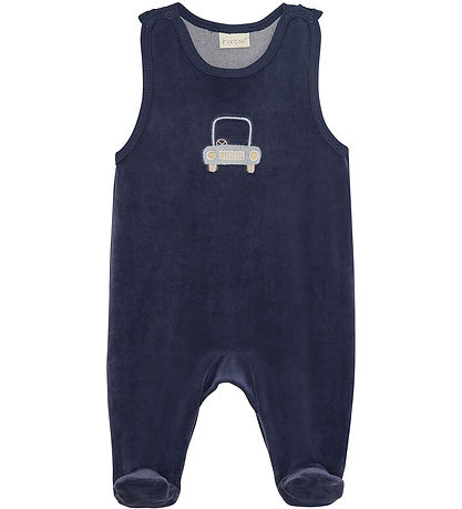 Fixoni Sparkedragt m. Body l/æ - Velour - Indigo Blue Fixoni Sparkedragt m. Body l/æ - Velour - Indigo Blue