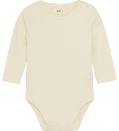 Fixoni Bodysuit l/s - Buttercream