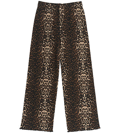 The New Bukser - Rib - TnEllen - Wide - Oxford Tan AOP