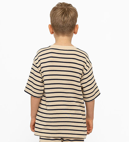 The New T-shirt - TnNero - Mood Indigo Striped