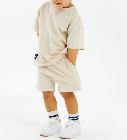 The New Sweatshorts - TnstNorval - Oatmeal Melange