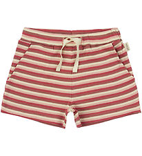 Petit Piao Shorts - Rib - Modal - Light Berry Multi Stripe Petit Piao Shorts - Rib - Modal - Light Berry Multi Stripe